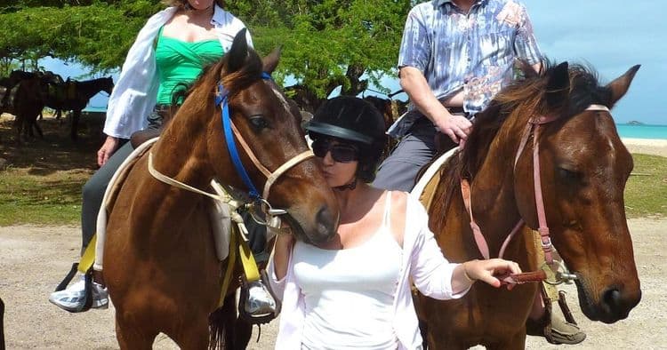 Cabalgata en la playa