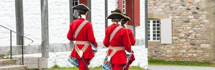 Revive la historia en la fortaleza de Louisbourg
