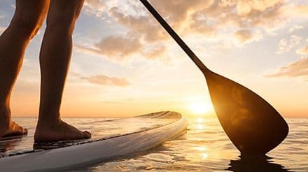 Glow Nighttime Stand Up Paddle Boding
