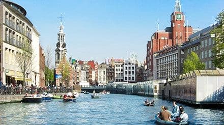 Recorrido por la ciudad de Ámsterdam y crucero por los canales