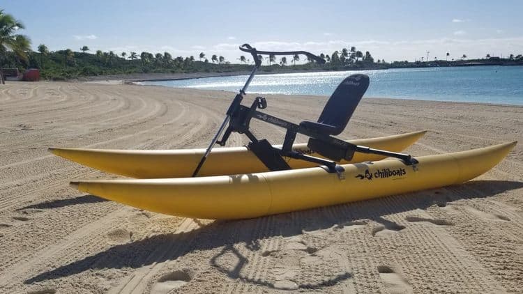 Alquiler de bicicletas acuáticas Chiliboats