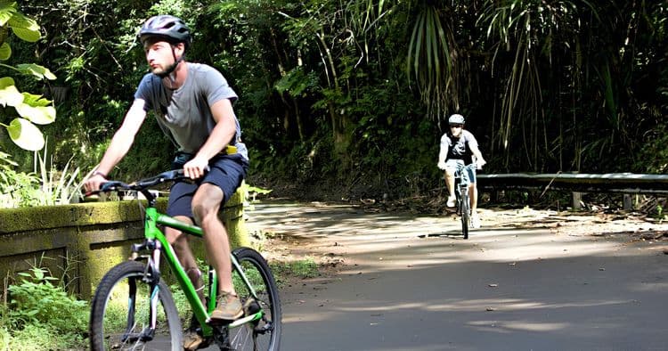 Aventura en bicicleta en Jungle Falls
