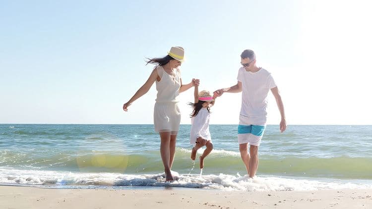 Estilo de isla Beach Hop