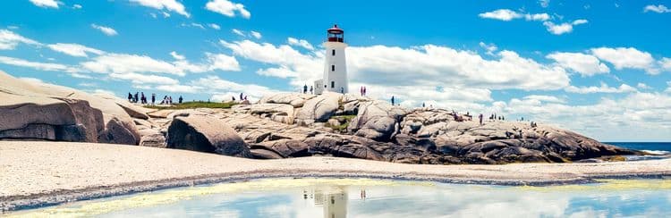 On The Lighthouse Route: Peggy's Cove Lighthouse & Village