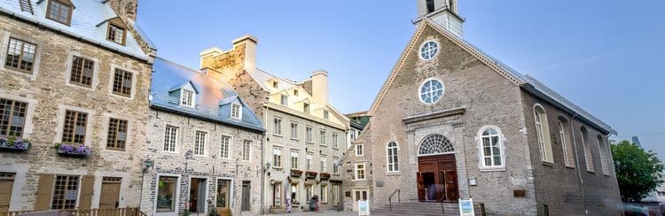 Un paseo por la ciudad de Quebec y té en el Chateau Frontenac
