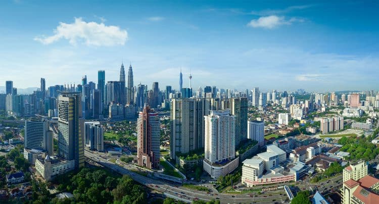 Panoramas of Kuala Lumpur