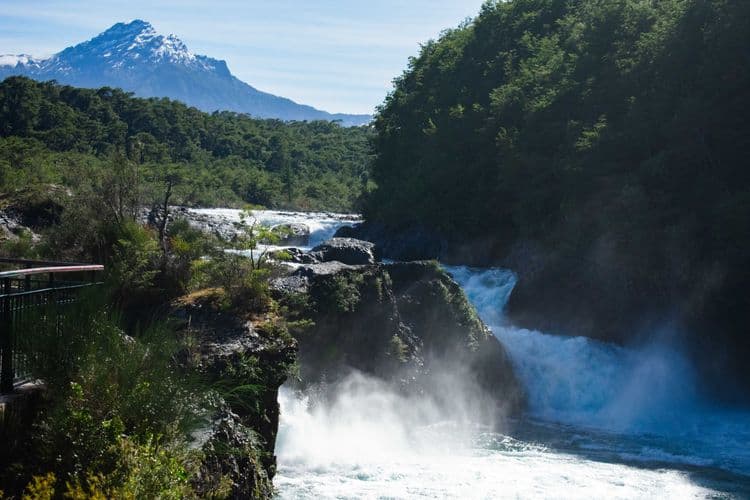 Scenic Petrohue Falls and Puerto Varas