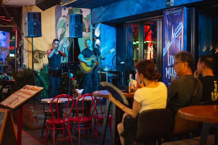 An Evening Out in Saigon