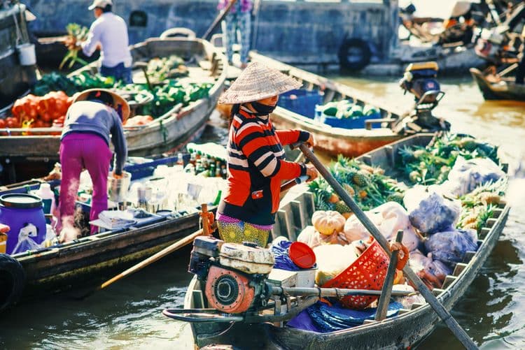 The Mekong Floating Market