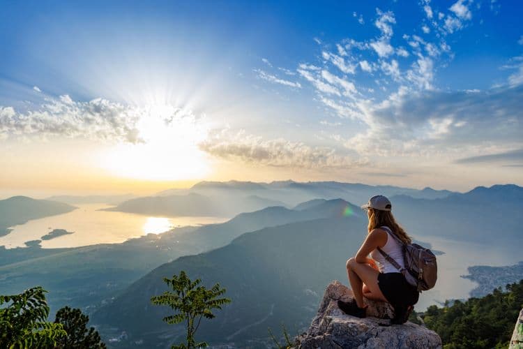 Montenegro Rock Climbing At Via Ferrata