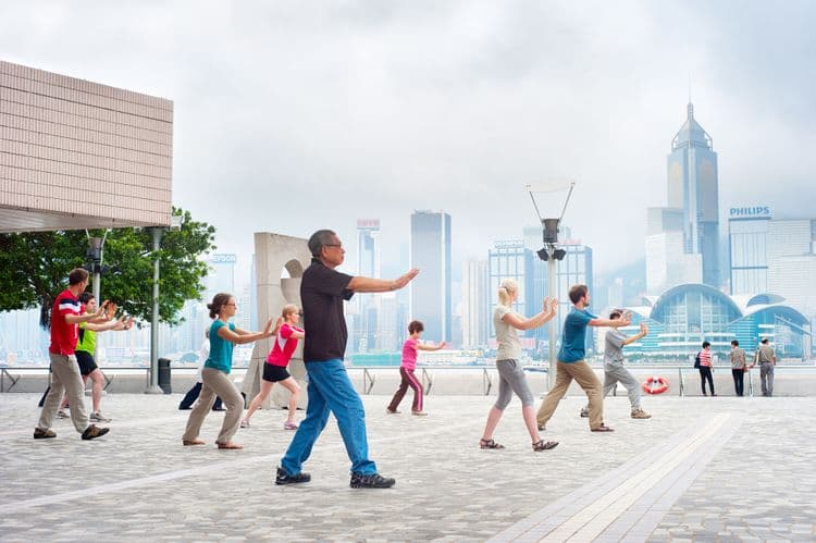 Tai Chi, Té y Dim Sum