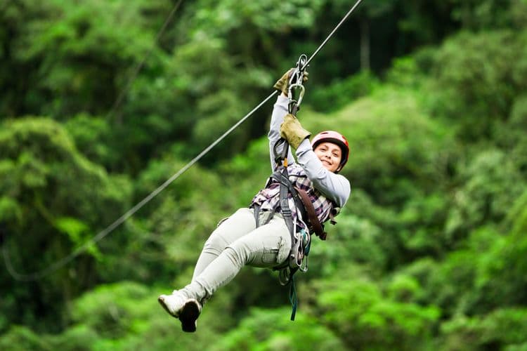 Aerial Tram and Zip-Line Adventure