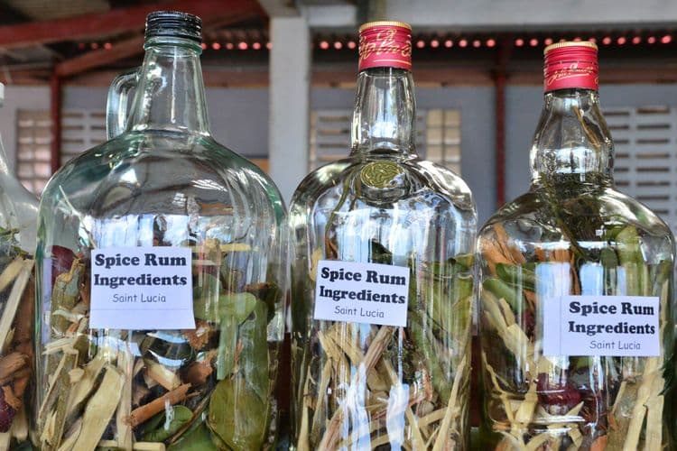 Scenes of Castries & Rum Tasting