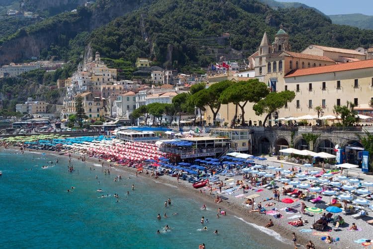 Amalfi Coast Beach Club Escape