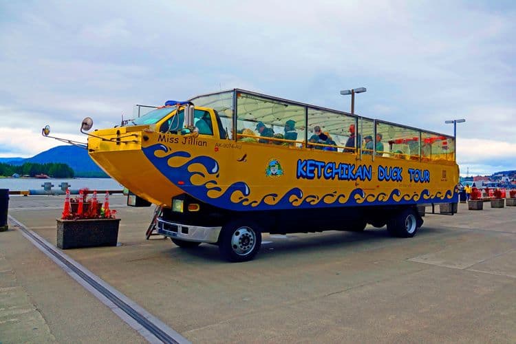 El pato: tour anfibio de ketchikan