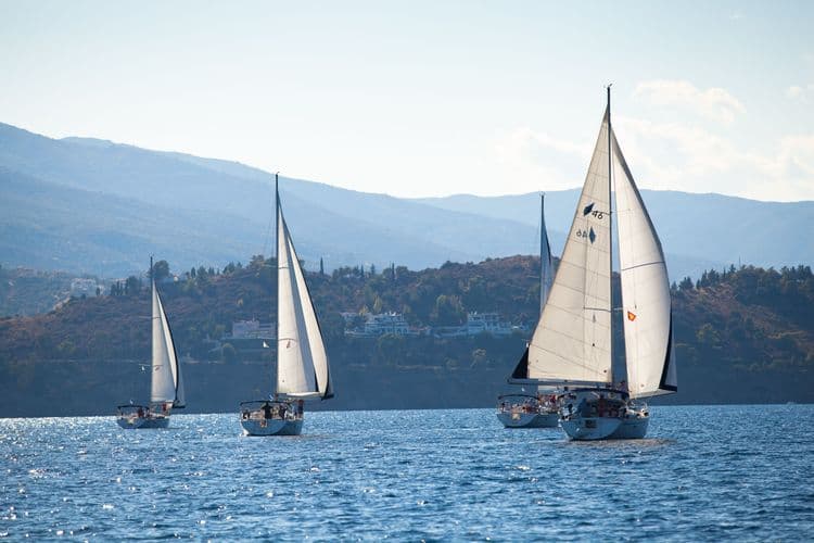 Sailing the Gulf of Crete