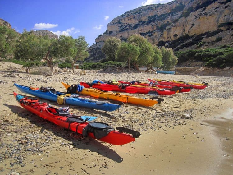 Sea Kayaking at Marathi Gulf