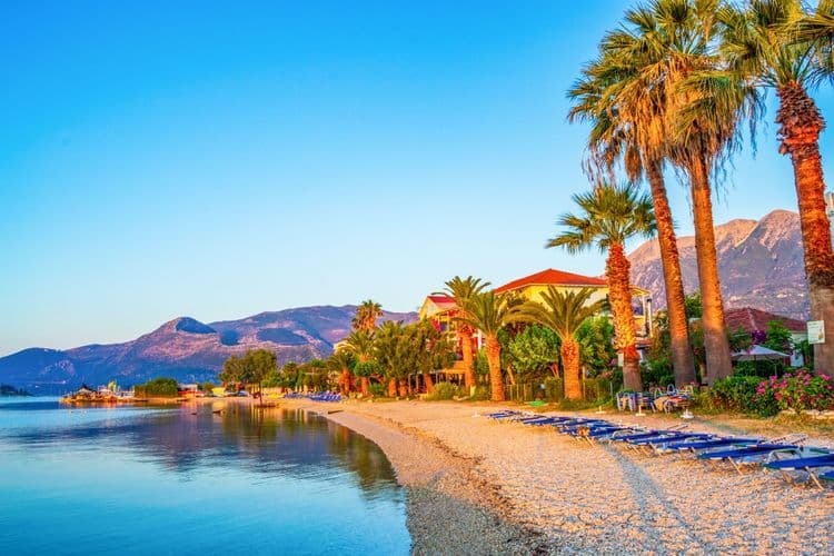 La vida lánguida de Lefkada y las aguas abiertas